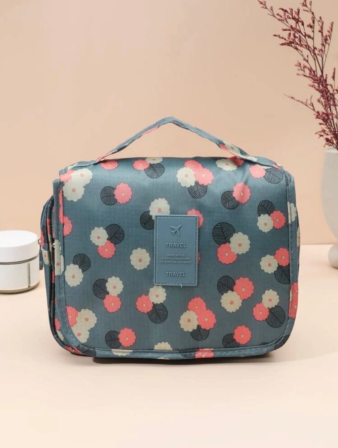 Foldable Travel Toiletry Bag - A World With You Travel